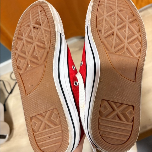 Converse Red High-Top Sneakers - Picture 3 of 3